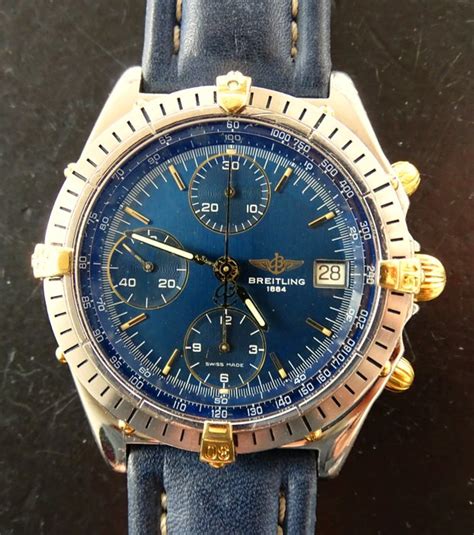 breitling back chronographe 100m 13048 b stainless steel prix|Breitling b13048.